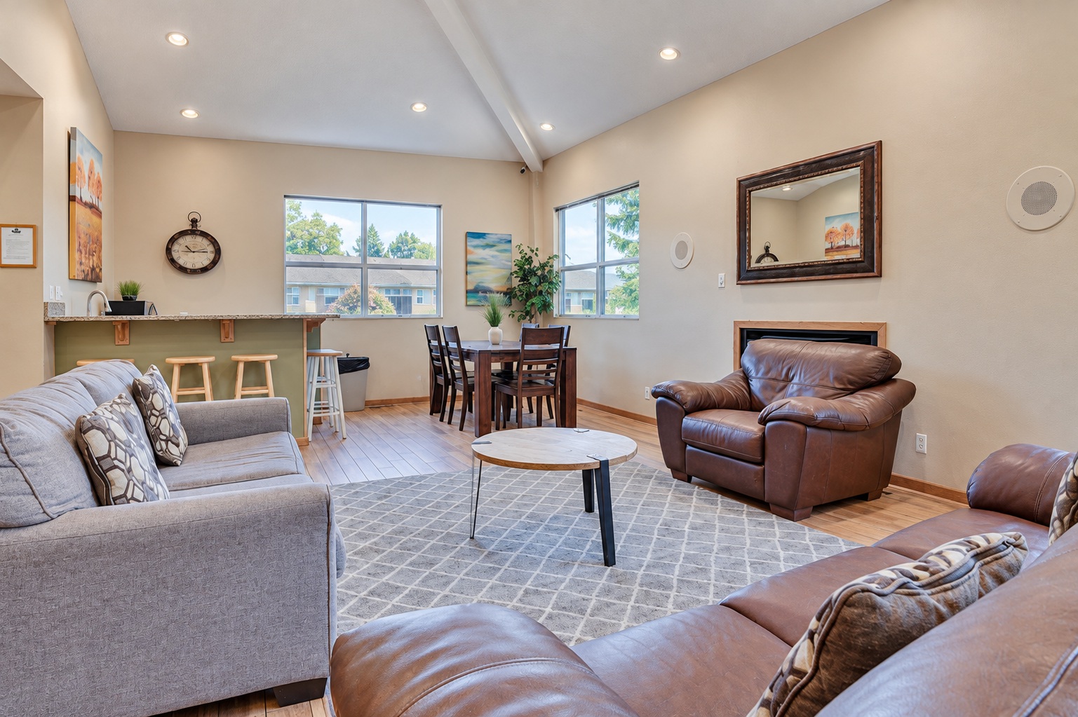 Apartment community common area
